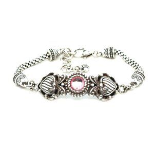 Brighton Pink Stone Bracelet